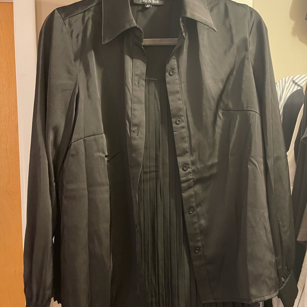 Black Women's button up